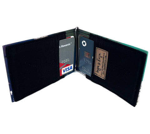 Choose happy dark color Bifold wallet_3