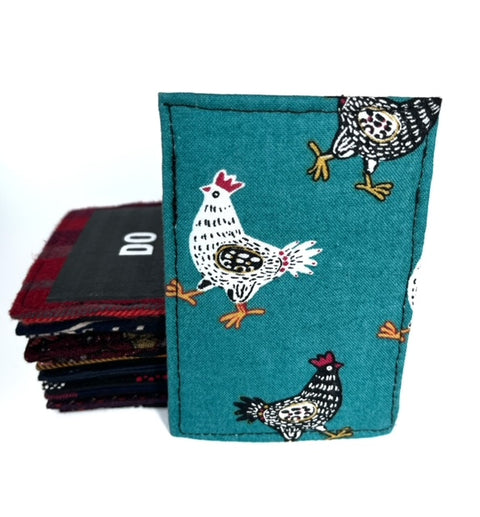 Artsy chickens Mini wallet_3