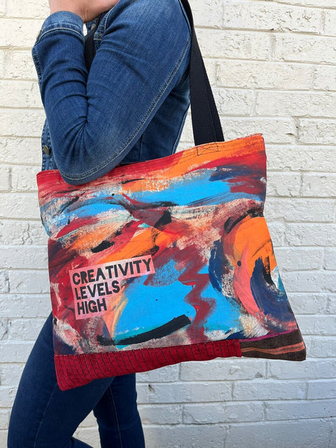 Creativity levels high Shoulder bag