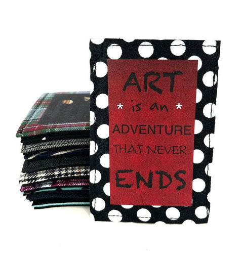 Art is an adventure that never ends Mini wallet