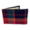 Red pattern Bifold wallet