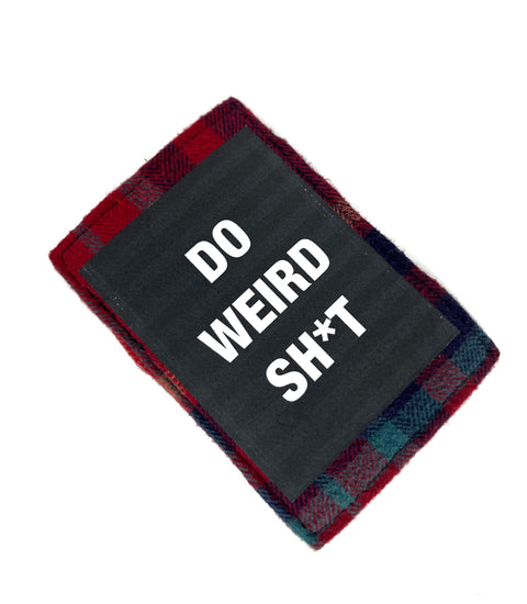 Do weird shit red Mini wallet