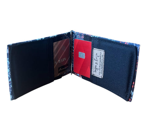 "Flower Garden" bifold wallet