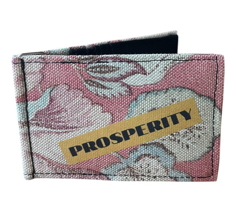 "Always a Prosperity" bifold wallet