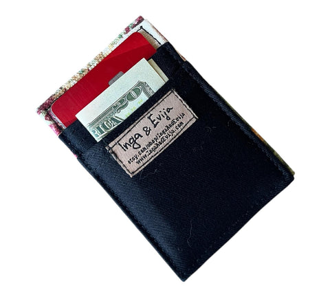 "Breathe Love" mini wallet