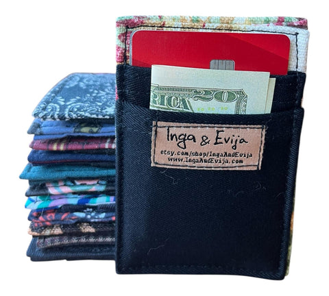 "Breathe Love" mini wallet