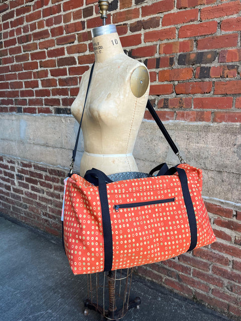 “Blah Blah” duffel bag