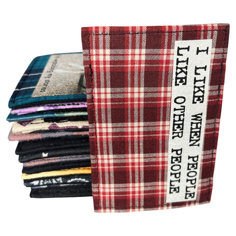 " Like People " mini wallet