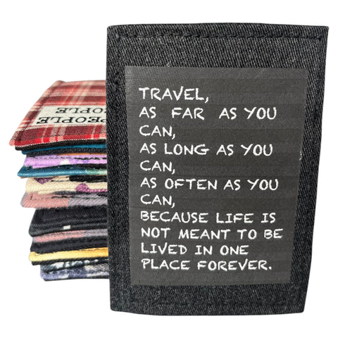 " Travel adventure " mini wallet