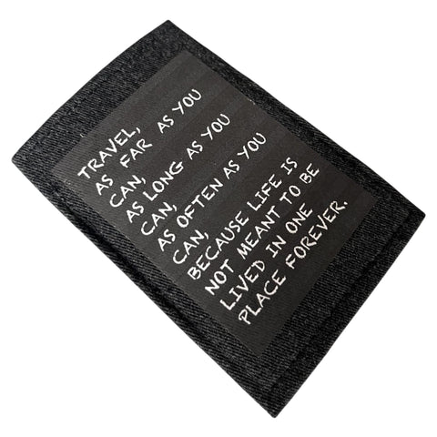 " Travel adventure " mini wallet