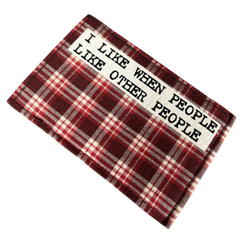 " Like People " mini wallet