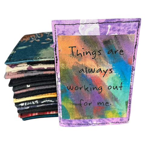 " Things working out " mini wallet