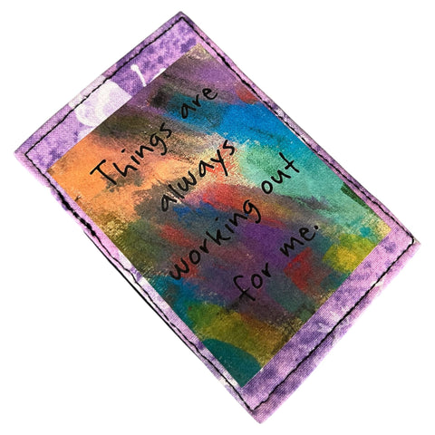 " Things working out " mini wallet