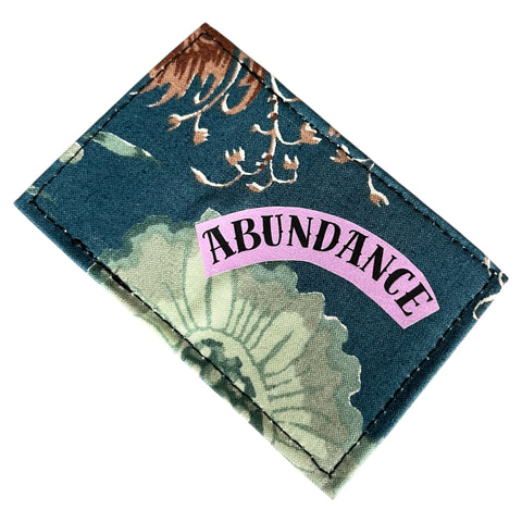 "Abundance " mini wallet