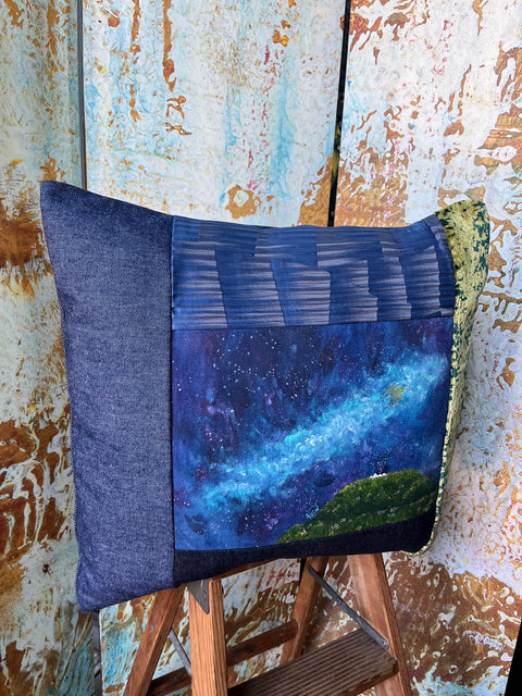 "In the Present Moment" decorative pillow