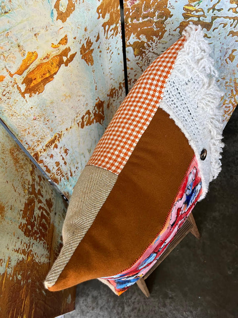 "The Fuzzy" decorative pillow
