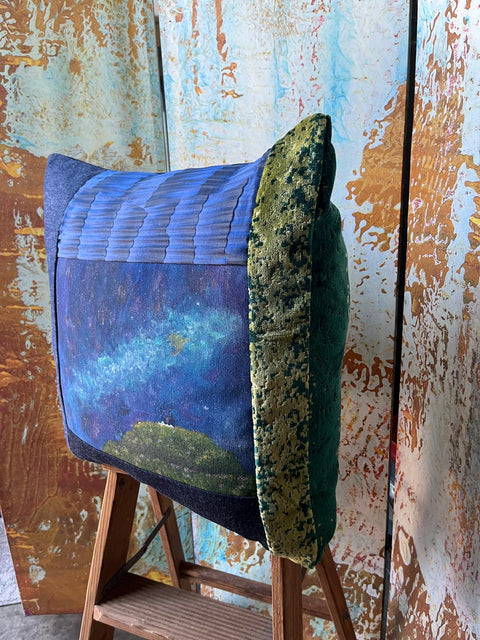 "In the Present Moment" decorative pillow