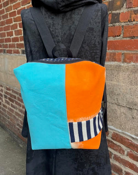 “Stripy” backpack