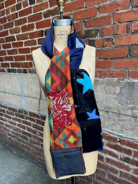 “Patchy” scarf
