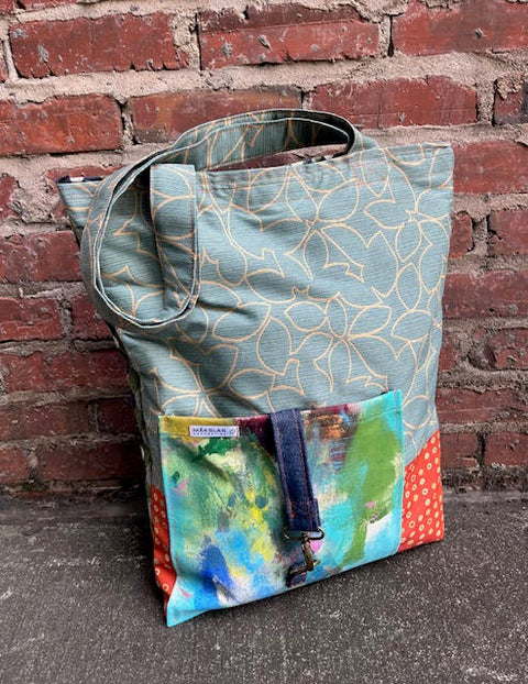 “Ocean” extra large tote bag