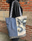 “Jeany” extra large tote bag