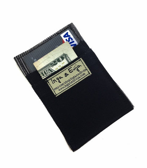 Support living artists grey Mini wallet_3