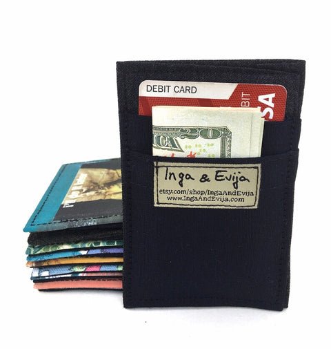 We are one black Mini wallet_4