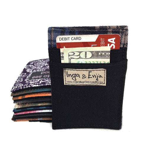 Namaste bitches grey Mini wallet_4