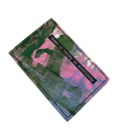 There is beauty in simplicity Mini wallet