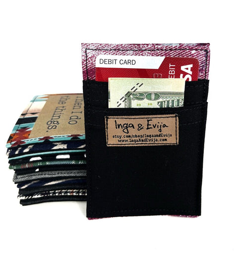 Support living artists red Mini wallet_4