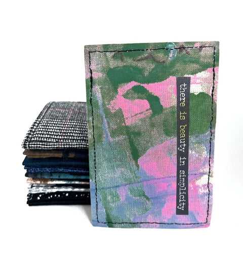 There is beauty in simplicity Mini wallet_3
